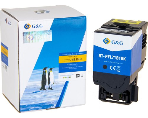 Kompatibel mit Lexmark 71B20K0 Toner Schwarz jetzt kaufen (3.000 Seiten) - Marke: G&G