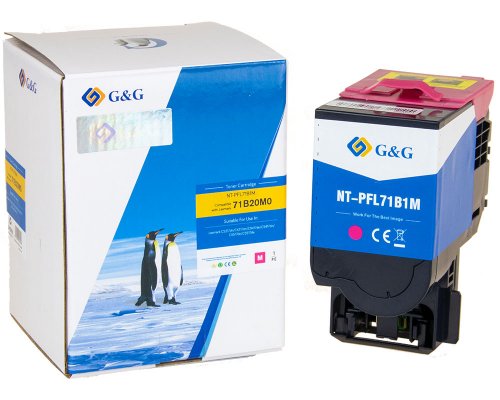 Kompatibel mit Lexmark 71B20M0 Toner Magenta jetzt kaufen (2.300 Seiten) - Marke: G&G