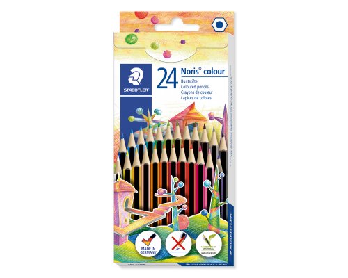 Staedtler 24 Noris® colour Buntstifte im Kartonetui