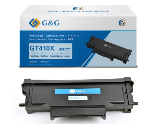 Original G&G XL-Toner GT410X für G&G Drucker M4100DW + P4100DW (6.000 Seiten) [modell]