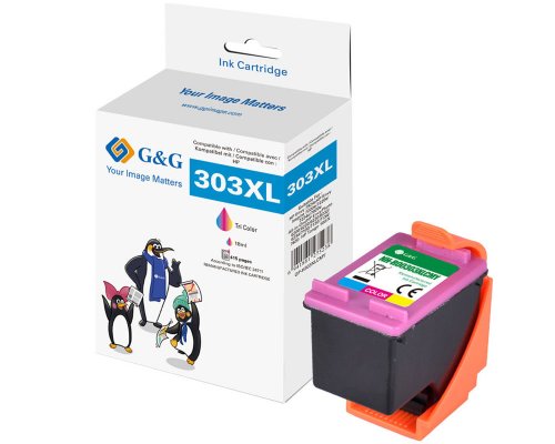 Kompatibel mit HP 303XL/ T6N03AE XL-Druckerpatrone Farbig jetzt kaufen - Marke: G&G