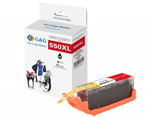 Kompatibel mit Canon PGI-550PGBK XL/ 6496B001 Druckerpatron Schwarz jetzt kaufen - Marke: G&G