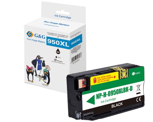 Kompatibel mit HP HP 950XL/ CN045AE Druckerpatrone Schwarz jetzt kaufen - Marke: G&G