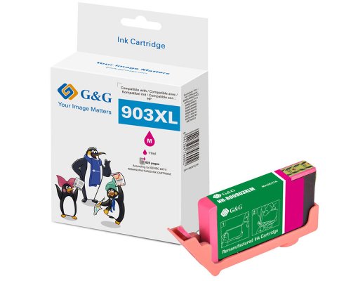 Kompatibel mit HP 903XL/ T6M07AE XL-Druckerpatrone Magenta jetzt kaufen - Marke: G&G