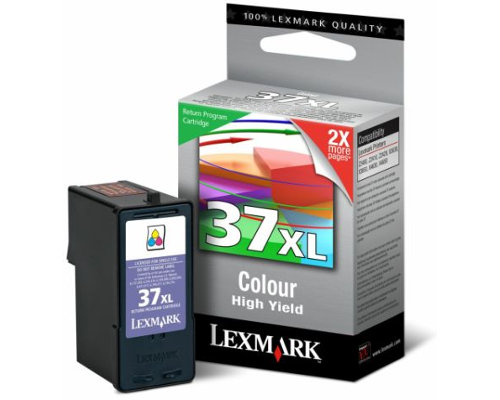 Original Lexmark-Druckerpatrone Nr.37XL jetzt kaufen (500 Seiten) Color
