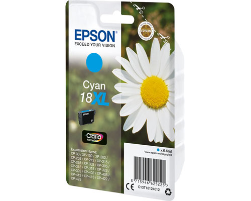 Epson 18XL Original Gänseblumen Druckerpatrone Cyan jetzt kaufen