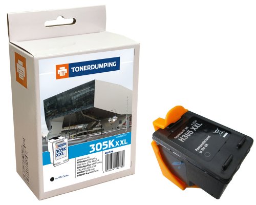 Kompatibel mit HP 305XL/ 3YM62AE Druckerpatrone Schwarz jetzt kaufen von TONERDUMPING (XXL: 18 ml/ 650 Seiten)
