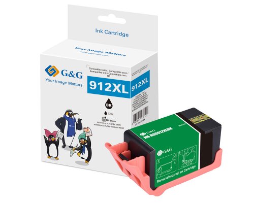 Kompatibel mit HP 912XL/ 3YL84AE XL-Druckerpatronen Schwarz jetzt kaufen - Marke: G&G