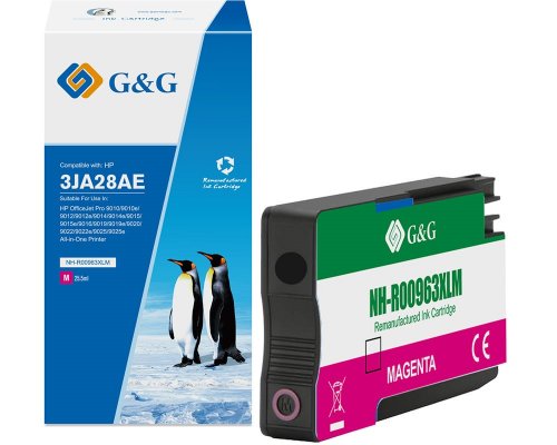 Kompatibel mit HP 963XL/ 3JA28AE XL-Druckerpatrone Magenta jetzt kaufen - Marke: G&G