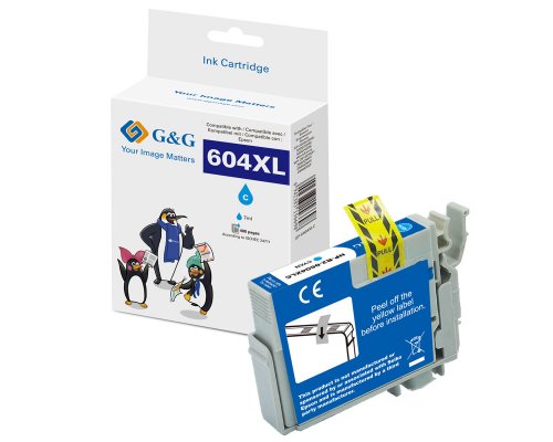 Kompatibel mit Epson 604XL Druckerpatrone jetzt kaufen cyan - Marke: G&G