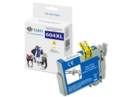 Kompatibel mit Epson 604XL Druckerpatrone jetzt kaufen gelb - Marke: G&G