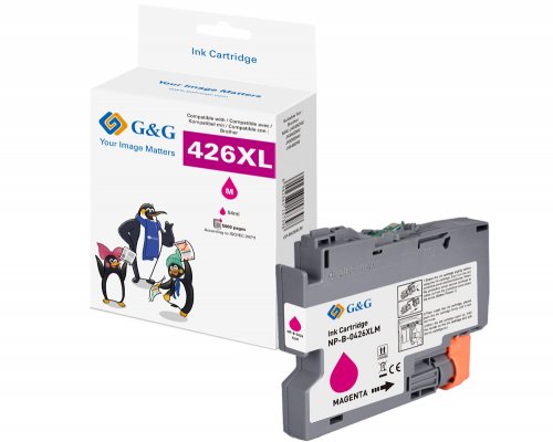 Kompatibel mit Brother 426XL Druckerpatrone LC-426XLM jetzt kaufen magenta (5.000 Seiten) - Marke: G&G