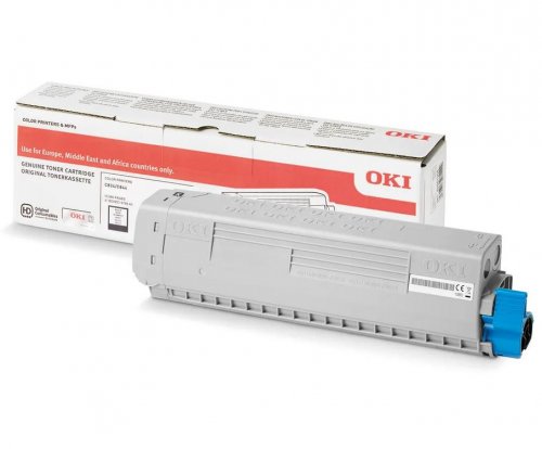 OKI Toner 46861308 Schwarz jetzt kaufen Hohe Kapazität (10.000 Seiten)
