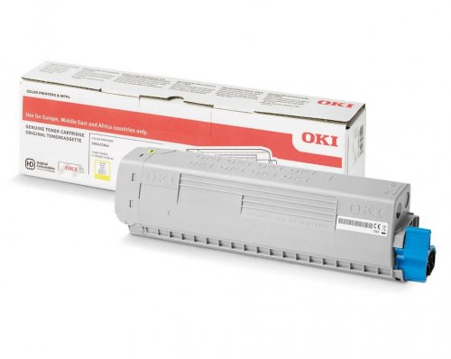 OKI Toner 46861305 Gelb jetzt kaufen Hohe Kapazität (10.000 Seiten)