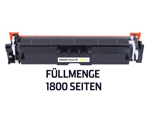 Kompatibel zu HP 220A / W2202A Toner Gelb (1.800 Seiten) jetzt kaufen von TONERDUMPING