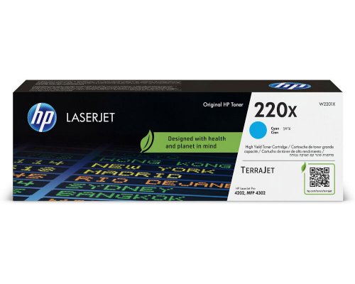 HP 220X / W2201X XL-Originaltoner Cyan (5.500 Seiten) jetzt kaufen