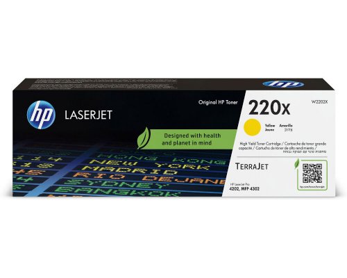 HP 220X / W2202X XL-Originaltoner Gelb (5.500 Seiten) jetzt kaufen