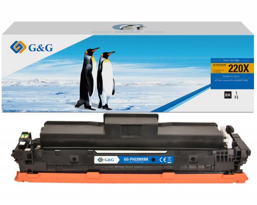 Kompatibel zu HP 220X / W2200X XL-Toner Schwarz (7.500 Seiten) jetzt kaufen Marke G&G