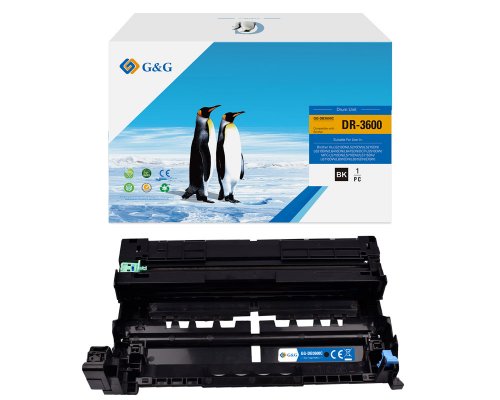 Kompatibel mit Brother DR3600 Trommel [modell] (75.000 Seiten) - Marke: G&G