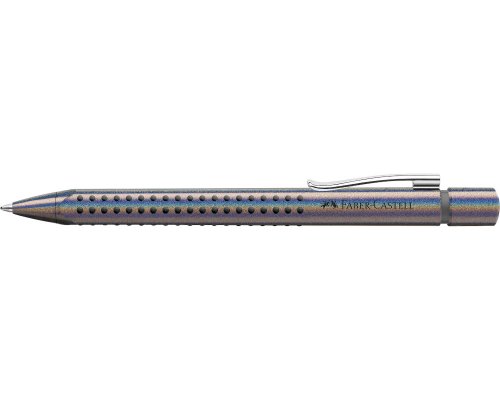 Faber-Castell Druckkugelschreiber Grip Edition Glam, silver glam