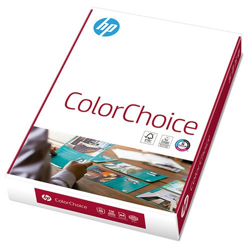 HP ColorChoice Farblaserpapier 200 g/m2 - 250 Blatt / DIN A4 (210 x 297 mm)