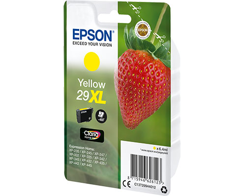 EPSON 29XL Original Erdbeer Druckerpatrone Gelb [modell]
