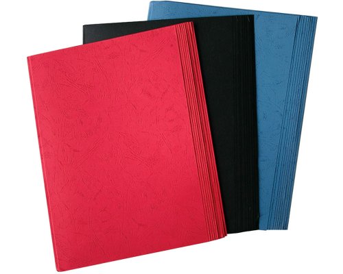 Olympia Thermo-Bindemappen 30 Stück: 10x Rot, 10x Schwarz, 10x Blau