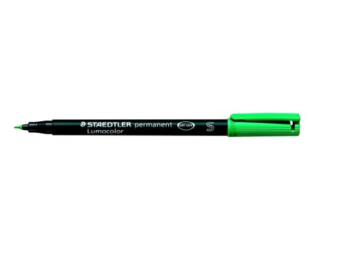 Staedtler Folienstift/ CD-Marker Lumocolor® S permanent pen 313 grün