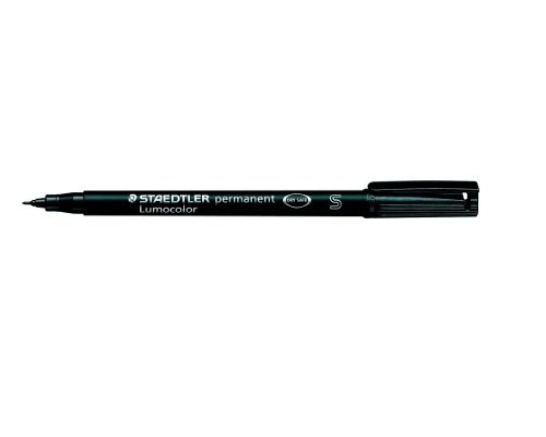 Staedtler Folienstift/ CD-Marker Lumocolor® S permanent pen 313 Schwarz