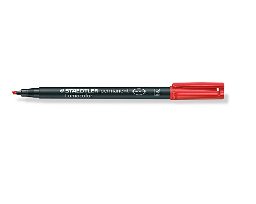 Staedtler Folienstift Lumocolor® B permanent pen 314 rot