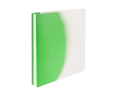 Ringbuch A4, PP, 2 Ringe, mit flexiblem Deckel, hellgrün