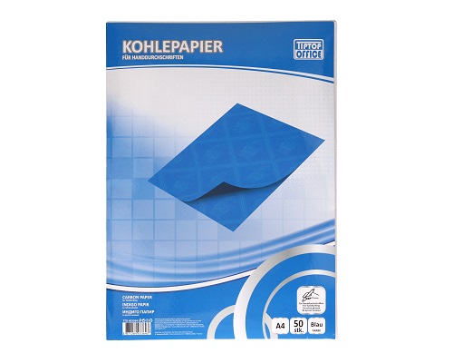 Kohlepapier 50 Blatt von TipTop Office (einseitige Pigmentbeschichtung)