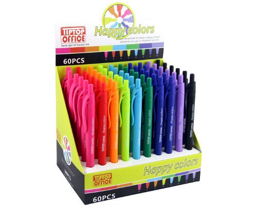 Gel Öl Schreiber Happy Colors/ Smooth Colors