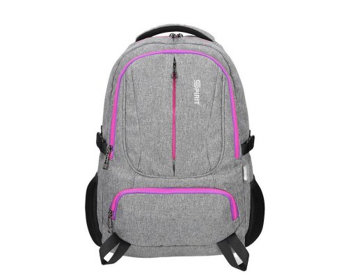 Spirit Rucksack Champion grau / pink