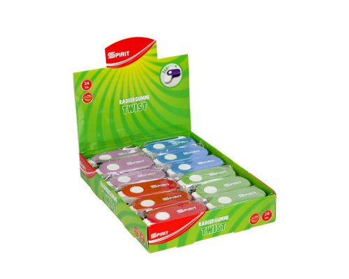 Spirit Radiergummi "Twist" PVC frei