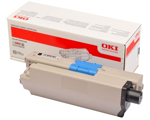 Original OKI Toner 46490624 Schwarz [modell] 
