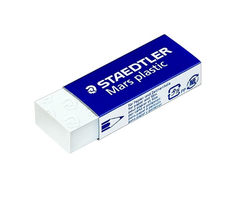 Staedtler Radierer Mars plastic, PVC, 65 x 13 x 23 mm