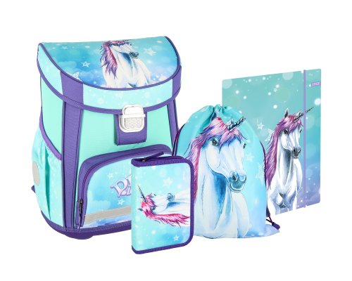 Spirit VISION Schulranzen Set LITTLE DREAM, 4-teilig - stabil und leicht (ca. 950 g Leergewicht)