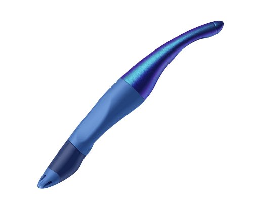 Ergonomischer Tintenroller STABILO® EASYoriginal Holograph Edition für Rechtshänder blau
