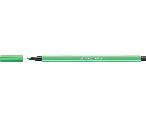 STABILO Pen 68 Filzstift 1,0 mm Strichstärke - smaragdgrün hell - 68/16