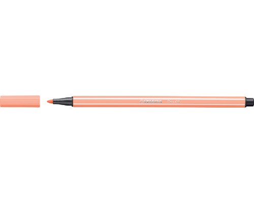 STABILO Pen 68 Filzstift 1,0 mm Strichstärke - hellrosa - 68/26