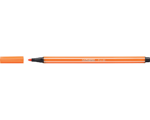STABILO Pen 68 Filzstift 1,0 mm Strichstärke - Gelbrot - 68/30