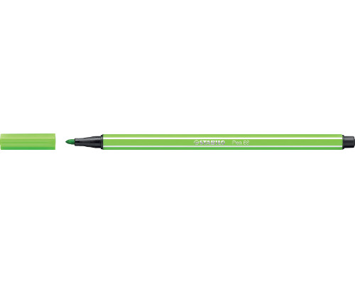 STABILO Pen 68 Filzstift 1,0 mm Strichstärke - hellgrün - 68/33