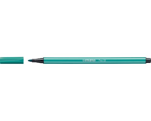 STABILO Pen 68 Filzstift 1,0 mm Strichstärke - türkisblau - 68/51