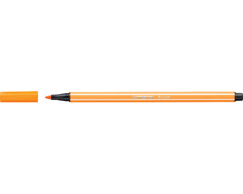 STABILO Pen 68 Filzstift 1,0 mm Strichstärke - orange - 68/54