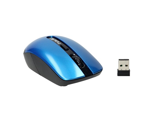 Kabellose Mouse M989GT von havit mit Scrollrad, blau/Schwarz