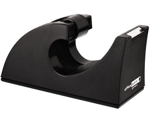 Tischabroller stand- und rutschfest. Für Rollen bis 19mm x 33m, Schwarz