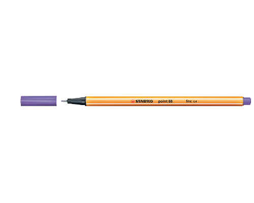 STABILO Point 88 Fineliner 0,4 mm Strichstärke - violett - 88/55