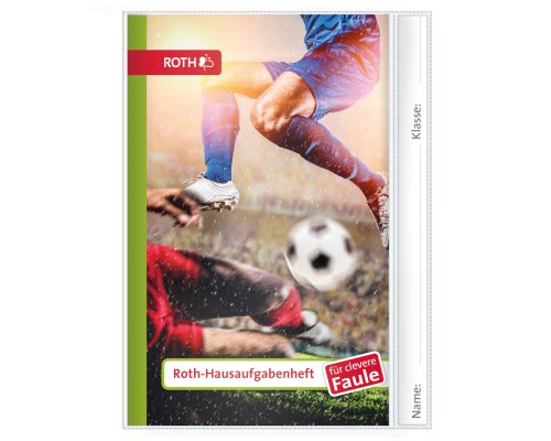 Hausaufgabenheft - Teens für clevere Faule, A5, Fußball