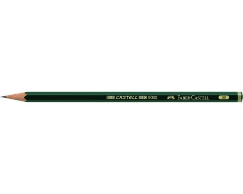 Faber-Castell Bleistift CASTELL 9000 - Härtegrad: 3B